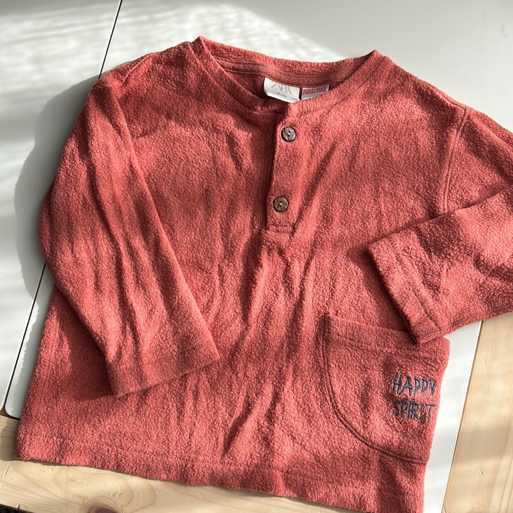 Zara baby “Happy Spirit” shirt